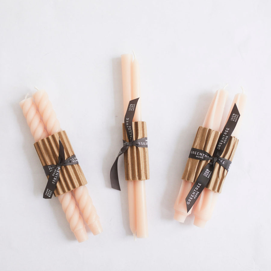 Beeswax Tapers - GreenTree Home - Fragrance - $17