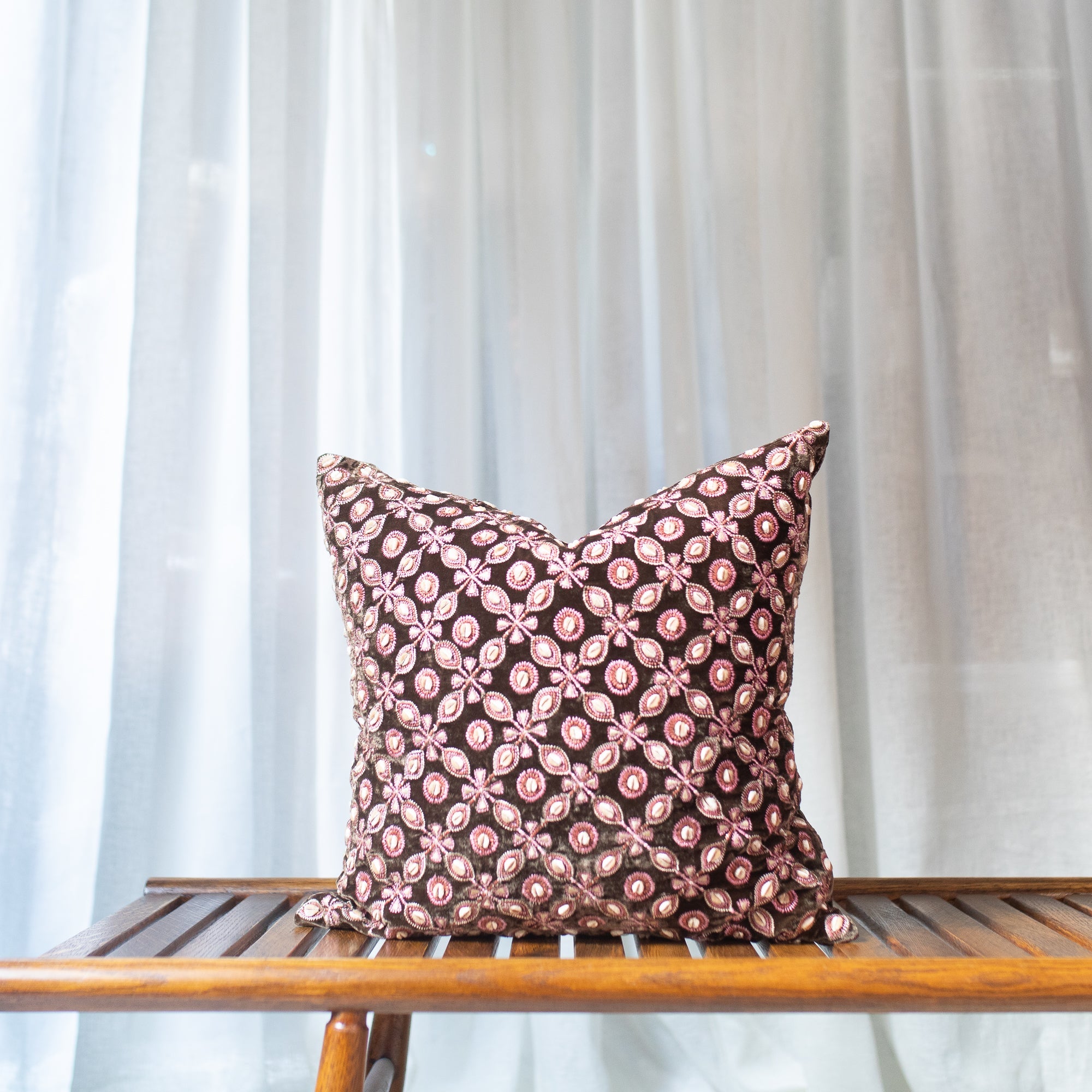 Stella Tribeca Cushion Chestnut Cushions