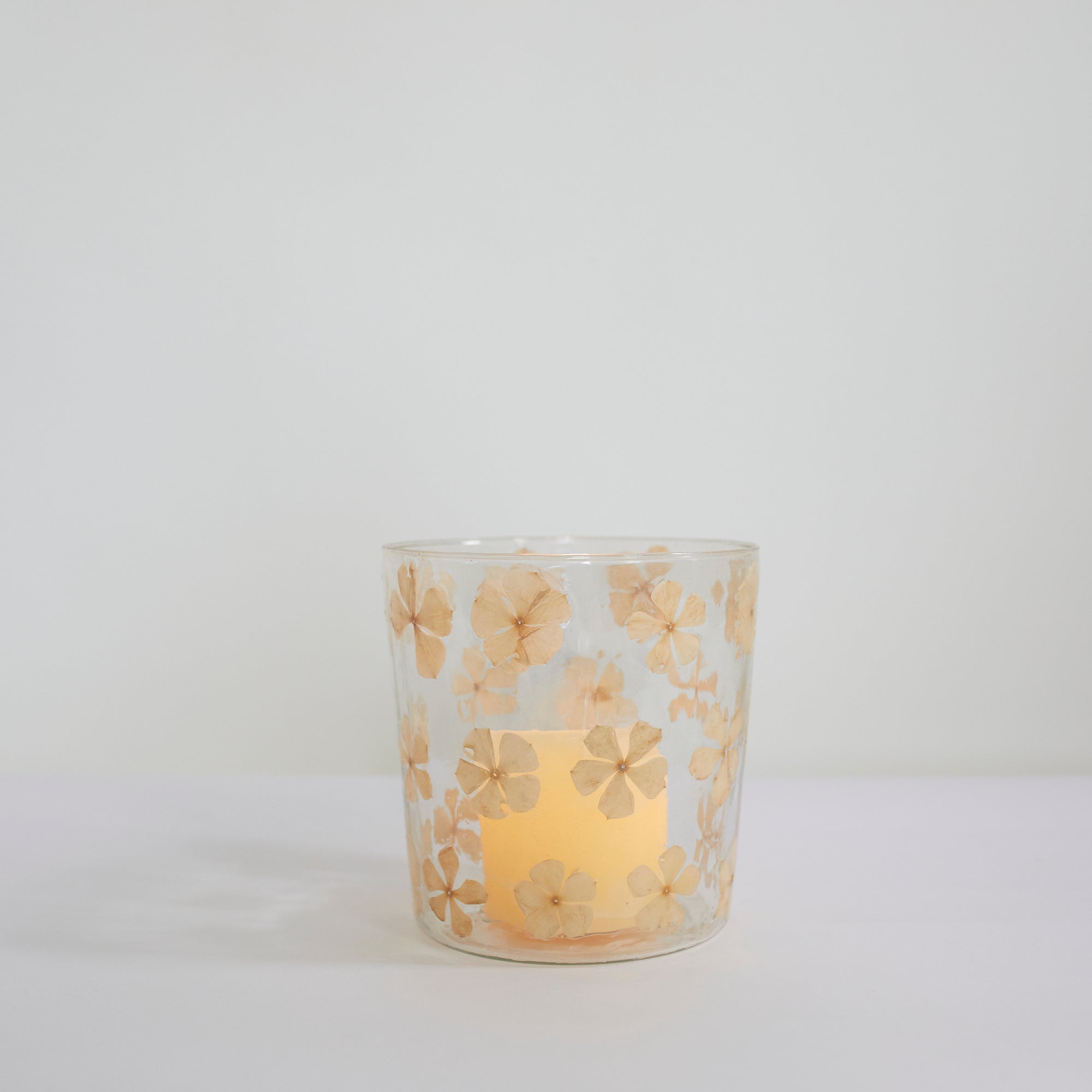 Stella Tribeca | Accessories | Enameled Flower Hurricane