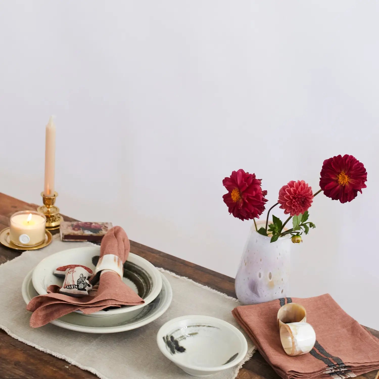 Curated Tablescapes for Thanksgiving Dinner