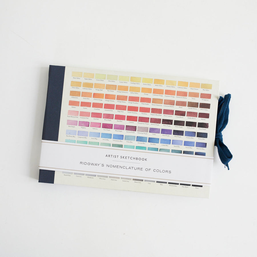 Artist Sketchbook - Ridgway’s Nomenclature of Colors - Roomytown Inc - Accessories - $20