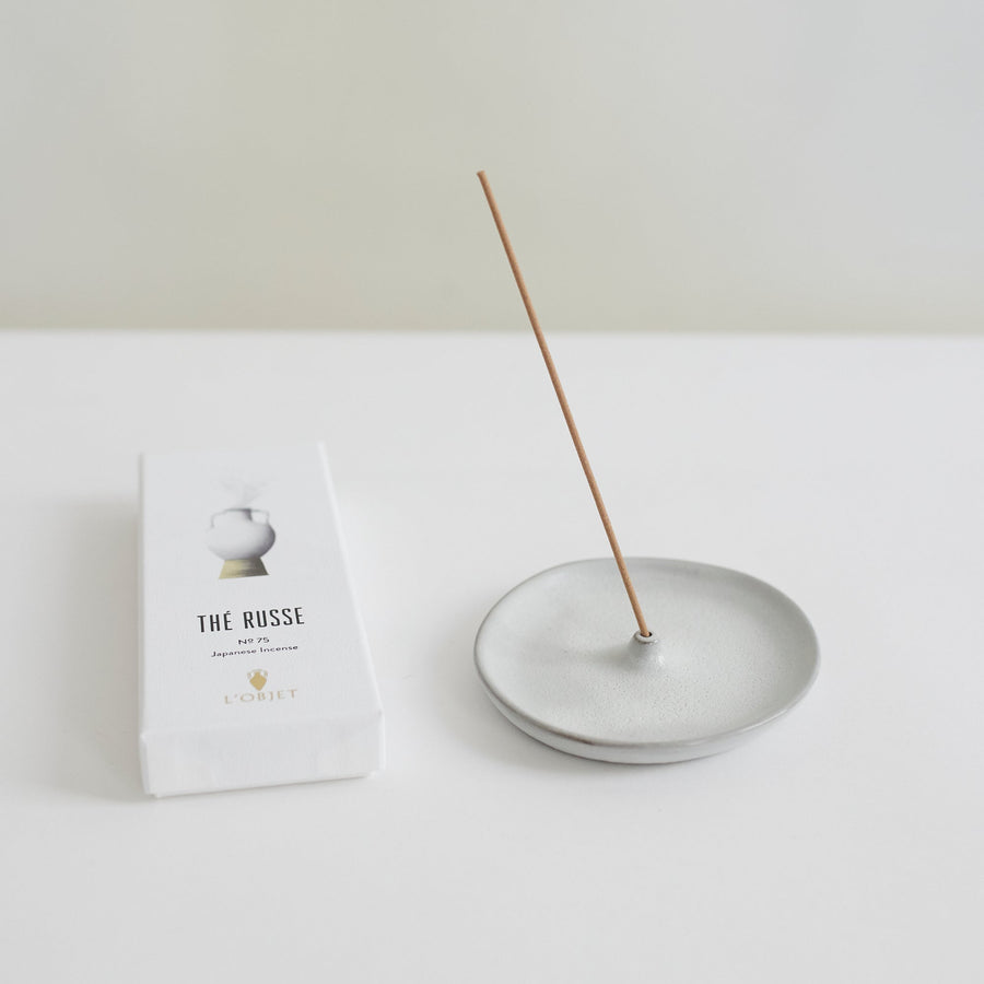 Asha Ceramic Incense Holder - HomArt - Fragrance - $18