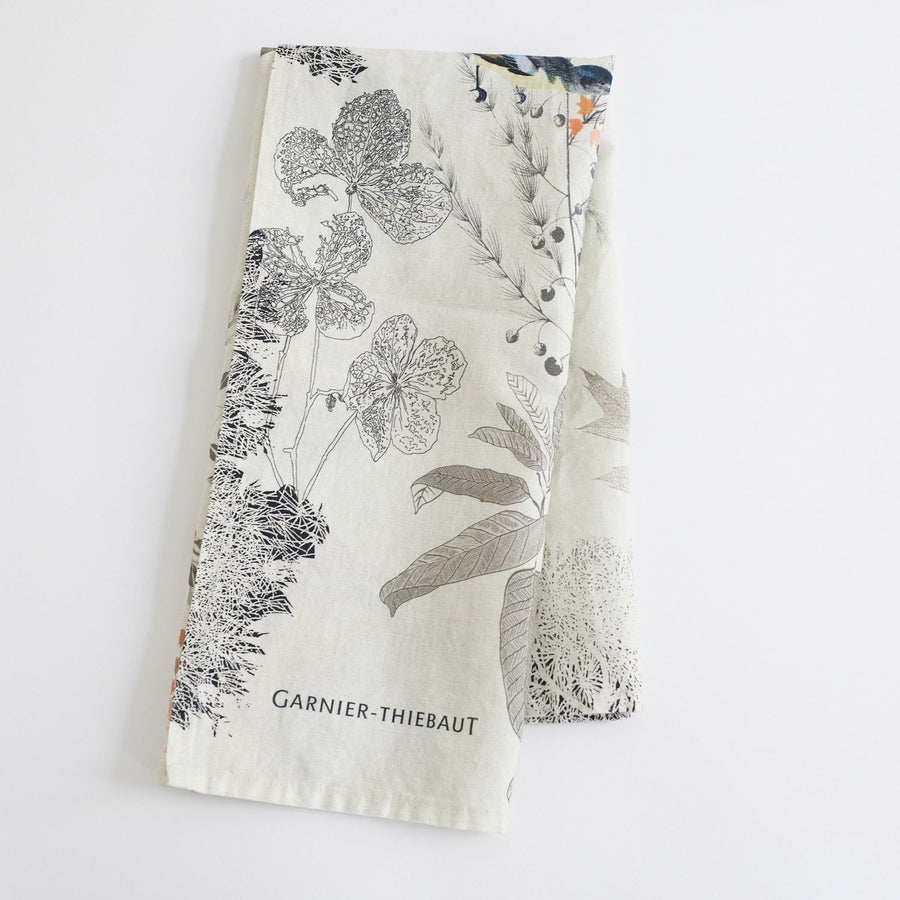 Autumn Leaves Kitchen Towel - 20’ x 28’ - Garnier Thiebaut - Table - $27