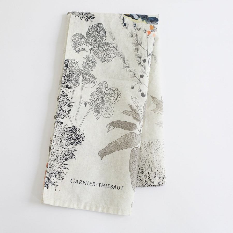 Autumn Leaves Kitchen Towel - 20’’ x 28’’ - Garnier Thiebaut - Table - $27