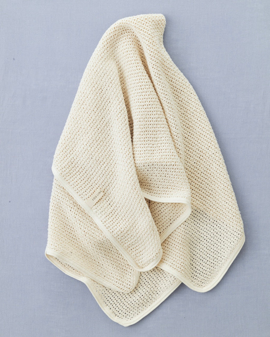 Baby Blanket - Fog Linen Work - $53