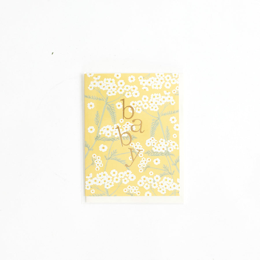 Baby Tiny Blooms Greeting Card - Botanica Paper Co. - Cards - $6