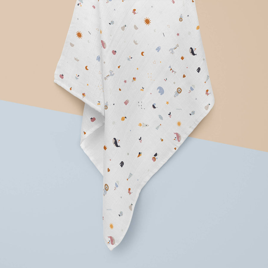 Bamboo Baby Swaddle Blanket Signature Print - Banks-Lyon Botanical - $28