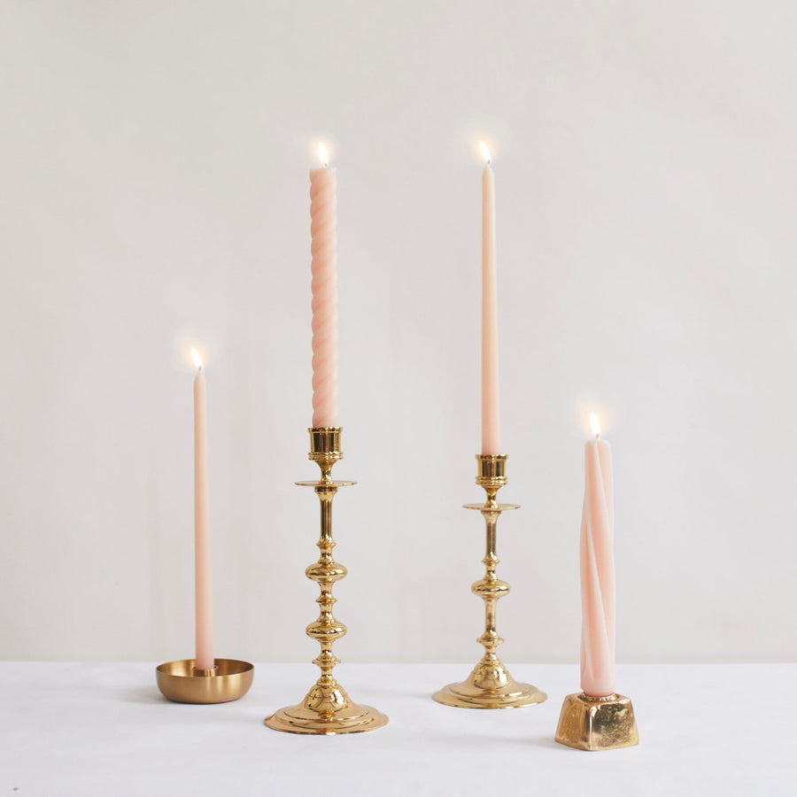 Beeswax Tapers - Everyday 12’ / Blush - GreenTree Home - Fragrance - $17