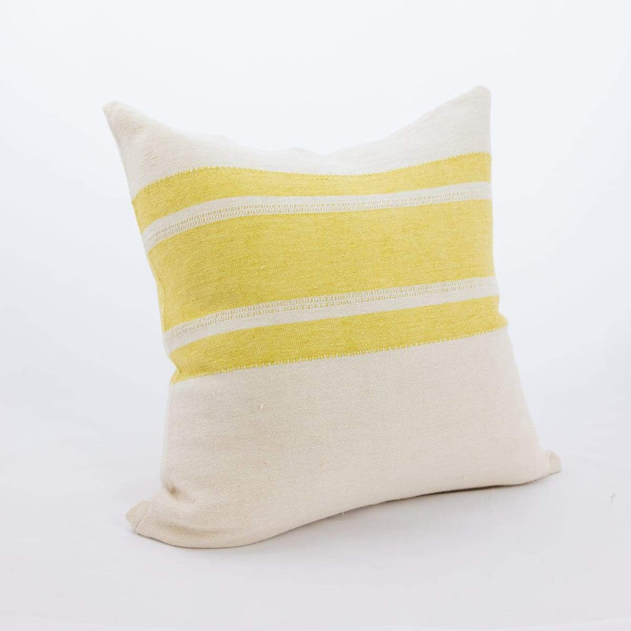 Belgian Linen Pillow - Mustard / 20’x20’ - Libeco - Cushion - $164