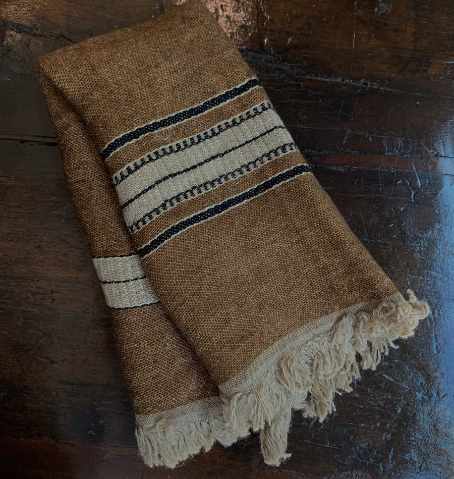 Belgian Linen Placemat or Hand Towel - Bruges Stripe - Libeco - Table - $52