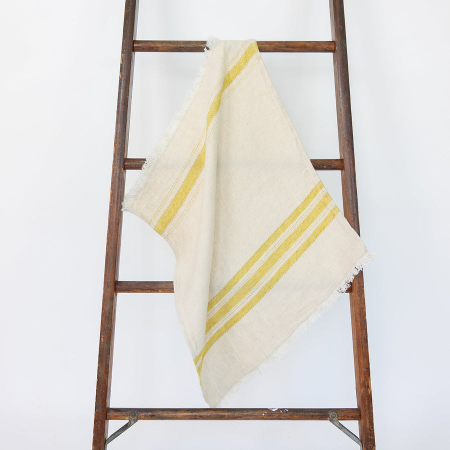 Belgian Towel - Hand towel - Mustard - Libeco - Bath - $61