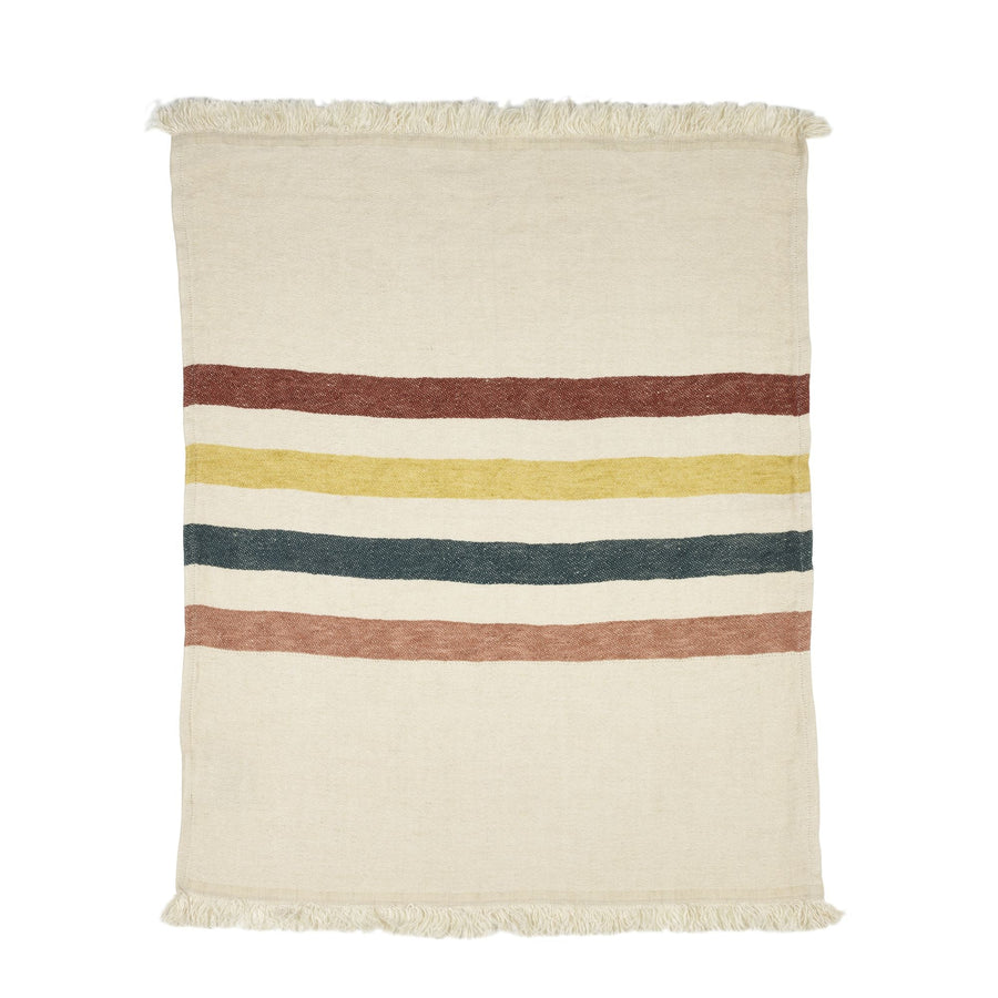 Belgian Towel - Hand- Set of Six - Special Order - Lake Stripe - Libeco - Bath - $336