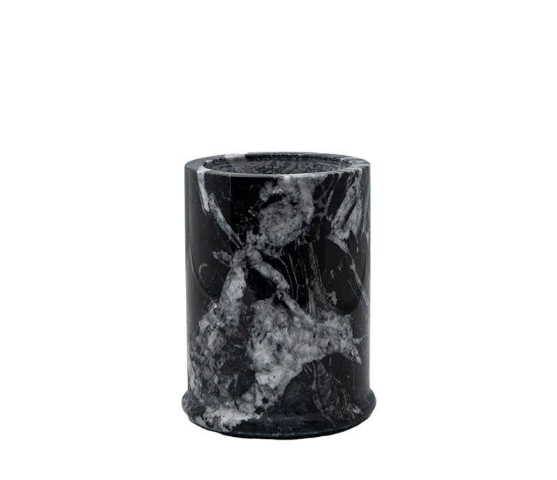 Belle de Provence | Black Marble Tumbler - Lothantique Inc. - Accessories - $22.80