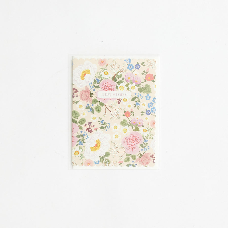 Best Wishes Greeting Card - Botanica Paper Co. - Cards - $6