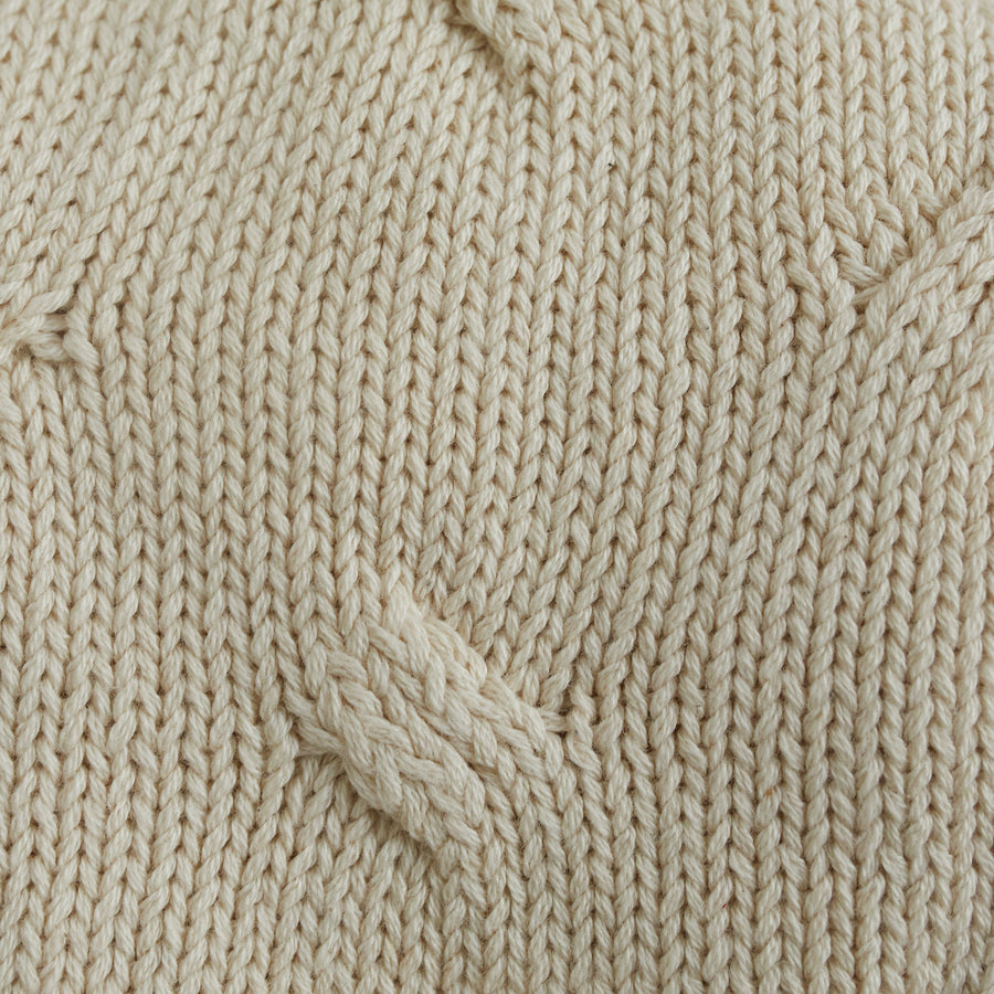 Billie Knit Baby Blanket - Cream - Indaba Trading - $70