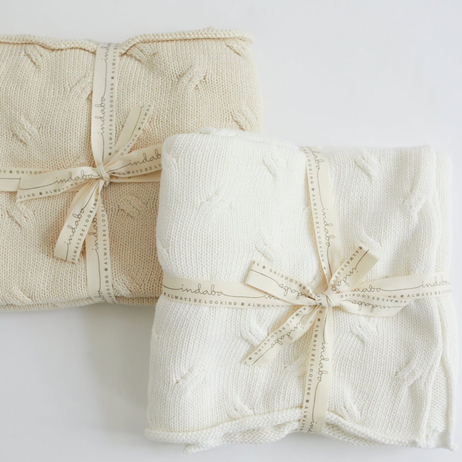 Billie Knit Baby Blanket - Indaba Trading