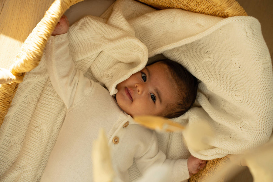 Billie Knit Baby Blanket - Indaba Trading
