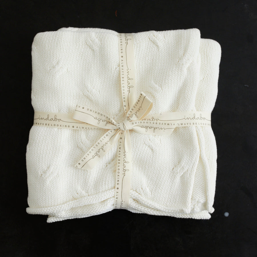 Billie Knit Baby Blanket - Indaba Trading