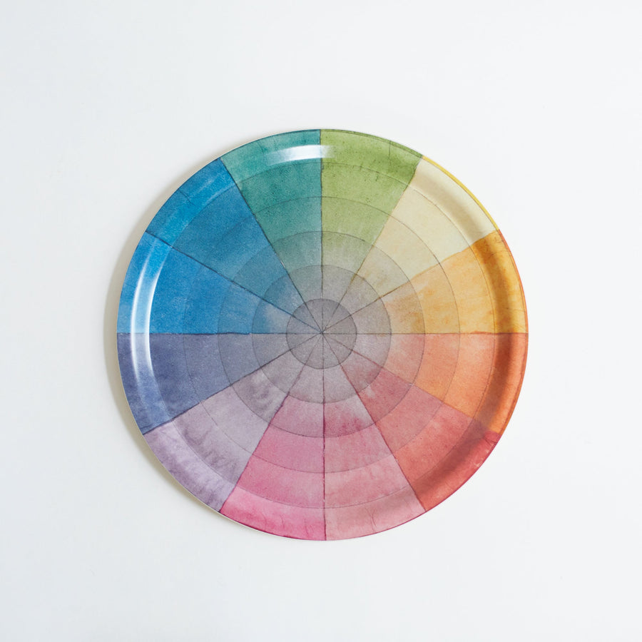 Birchwood Tray - Philipp Otto Runge Colour Wheel - Roomytown Inc - Accessories - $40