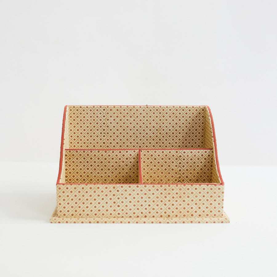 Block Printed Letter Sorter - Ochre - Craft Boat - Accessories - $145