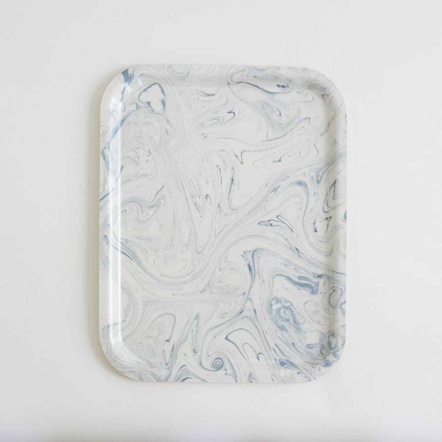 Blue Marble Birchwood Tray - 1006 - 11 x 14’’ - Form Press - Accessories - $68