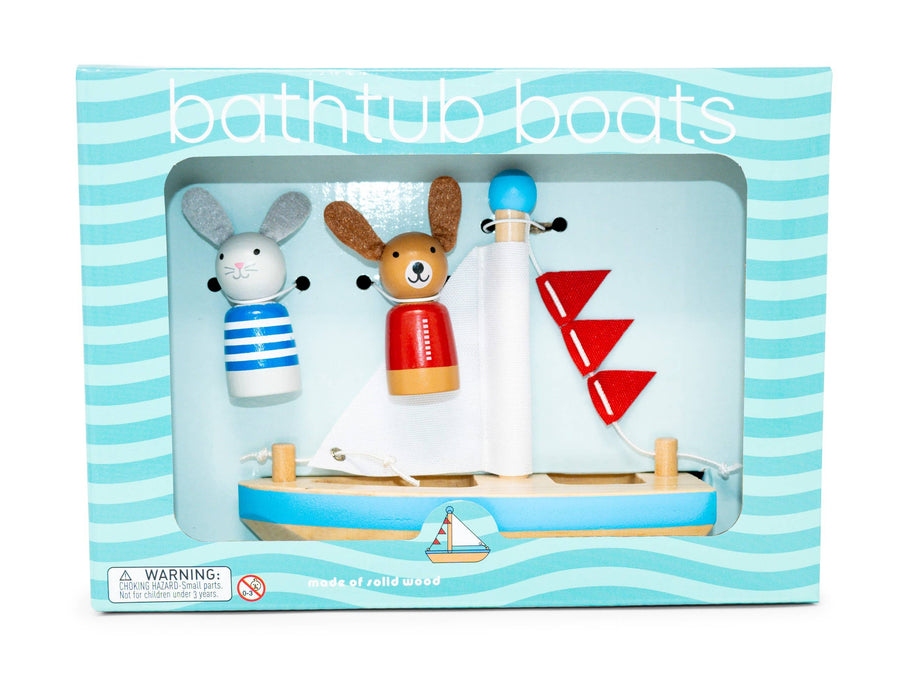 Boats & Buddies Bath Toy - Dog Bunny - Jack Rabbit Creations - Baby - $35