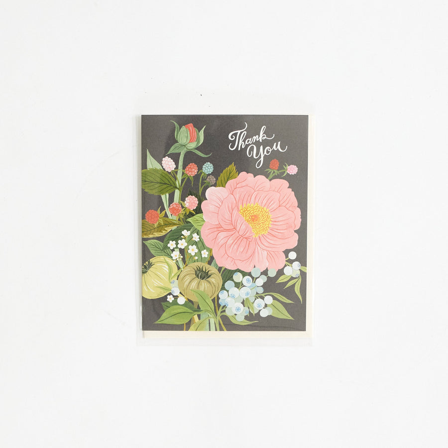 Bouquet Thank You Card - Botanica Paper Co. - Cards - $6