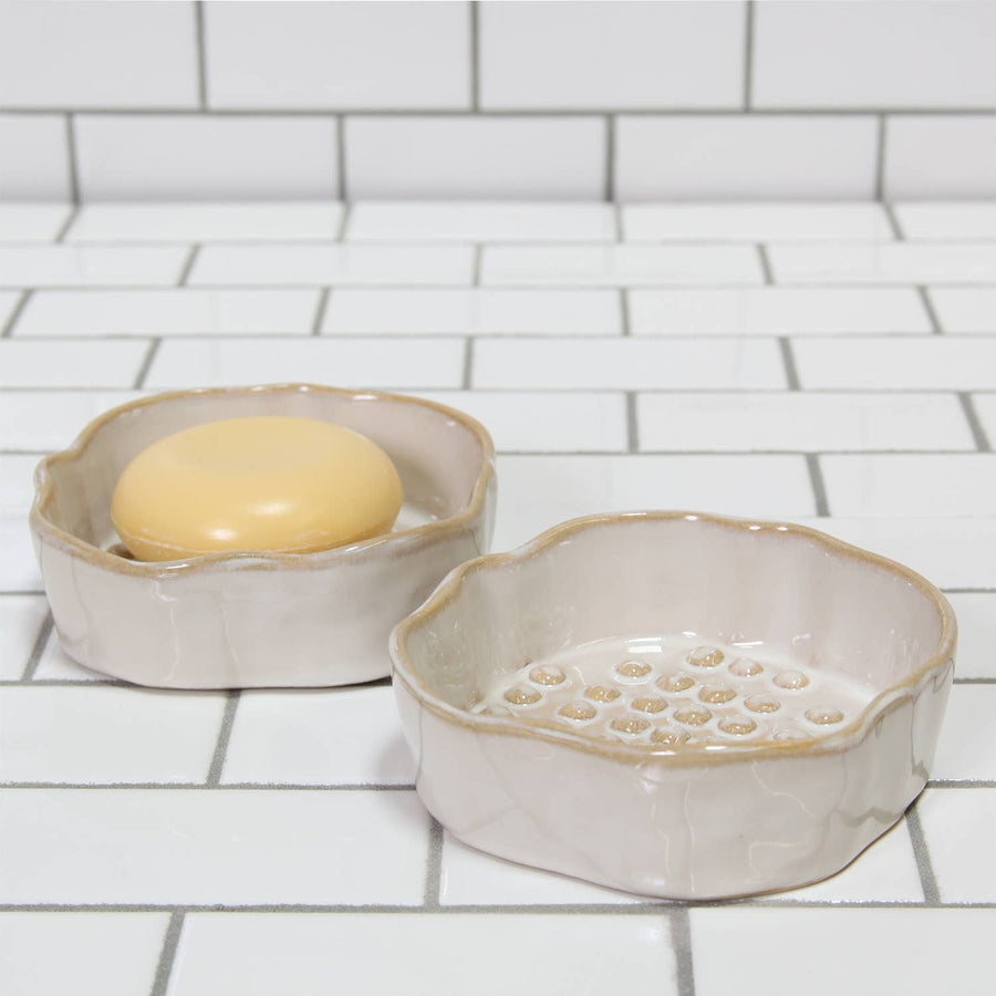 Bower Ceramic Soap Dish - HomArt - Bath - $15