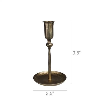 Brass Finish Taper Holders - Medium -7.5’’ - HomArt - Accessories - $50