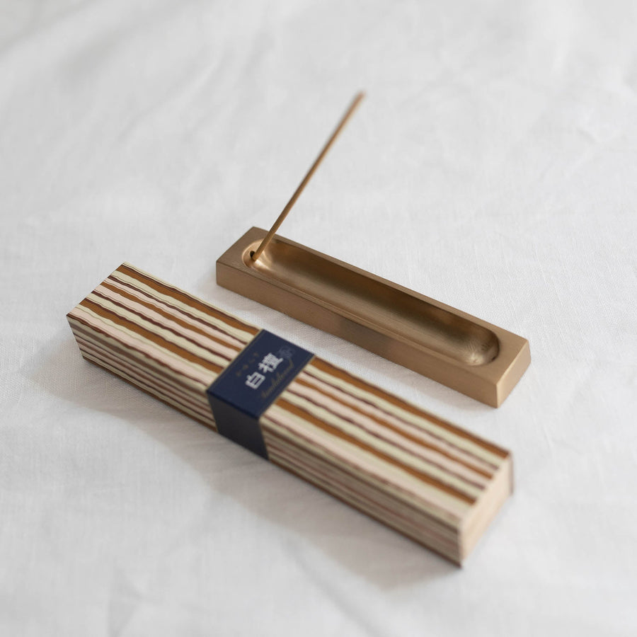 Brass Incense Holder - Fog Linen Work - Accessories - $32