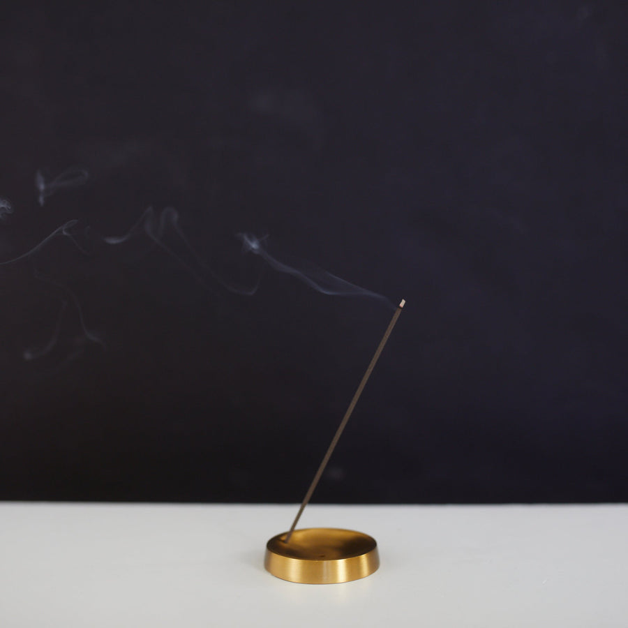 Brass Incense Holder - Fog Linen Work - Accessories - $32