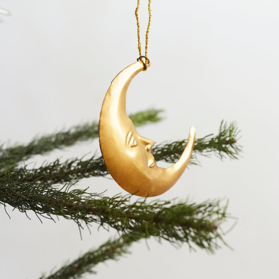 Brass Moon Milagro Ornament - Indaba Trading - Holiday - $10