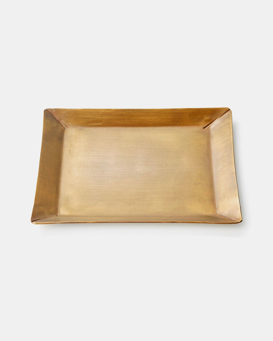 Brass Plate - 5 x 3.5’ - Fog Linen - Accessories - $21