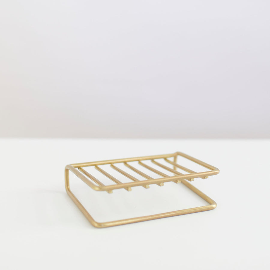 Brass Wire Soap Stand - Fog Linen Work - Bath - $24