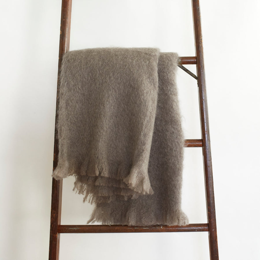 Brushed Mohair Throw - Lands Down Under $425