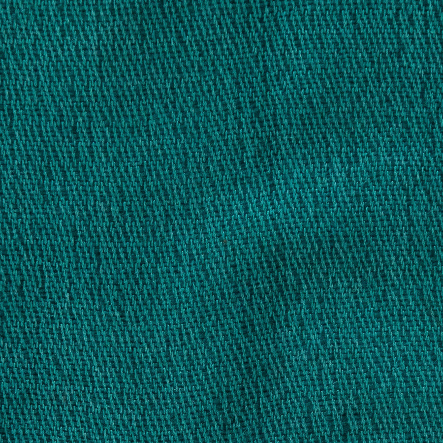 Cashmere Pashm Blanket No. 1 - 90x108’ / Emerald Ian Saude $3,495