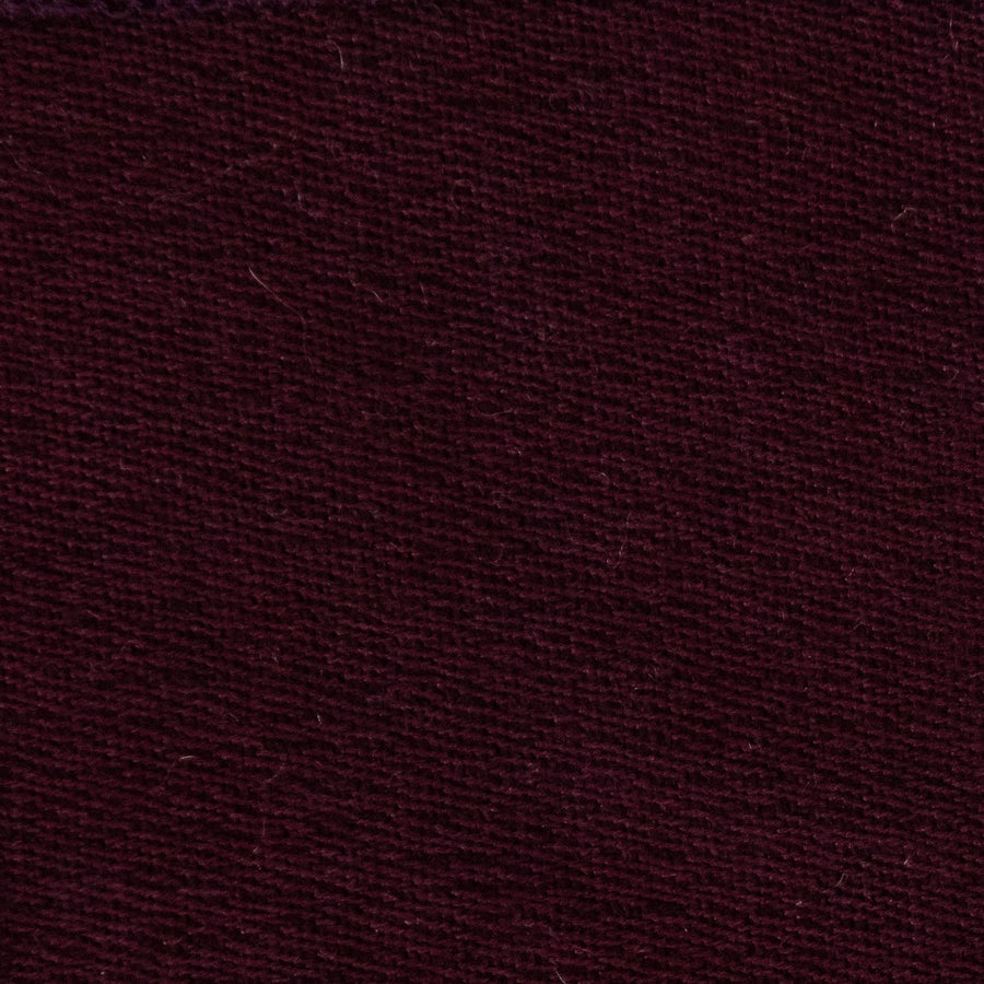 Cashmere Saia Throw No. 1 - 50x80’ / Claret / Plain Hem - Ian Saude - $1,459