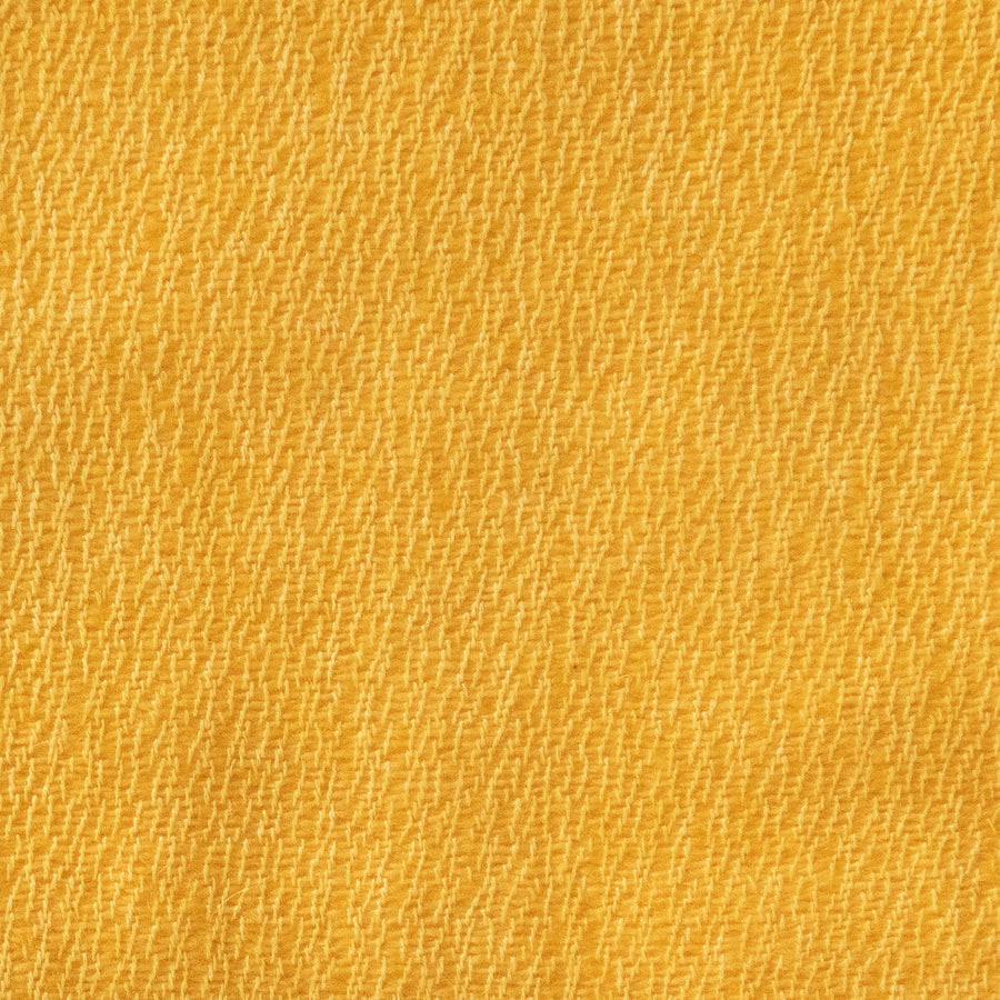 Cashmere Saia Throw No. 1 - 50x80’ / Lemon / Plain Hem - Ian Saude - $1,459