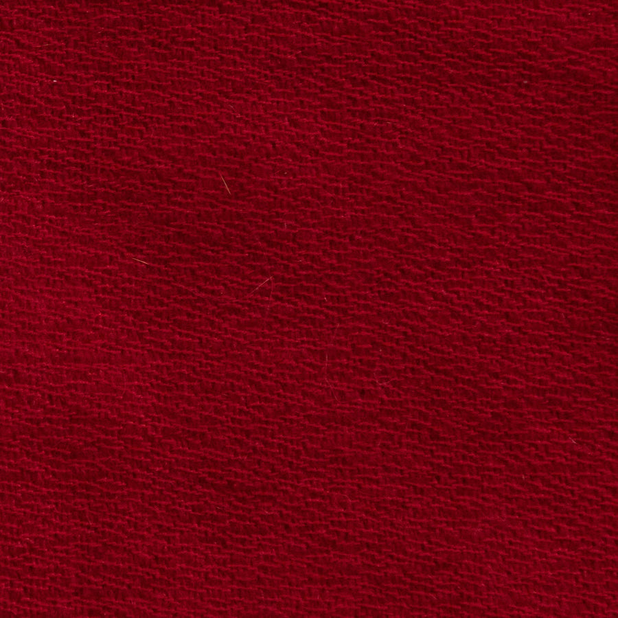Cashmere Saia Throw No. 1 - 50x80’ / Venetian Red / Plain Hem - Ian Saude - $1,459