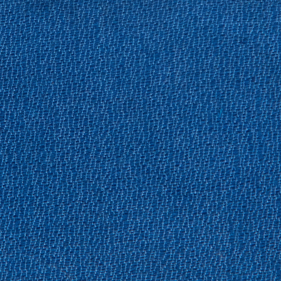 Cashmere Saia Throw No. 2 - 50x80’ / Delft Blue / Plain Hem - Ian Saude - $1,459
