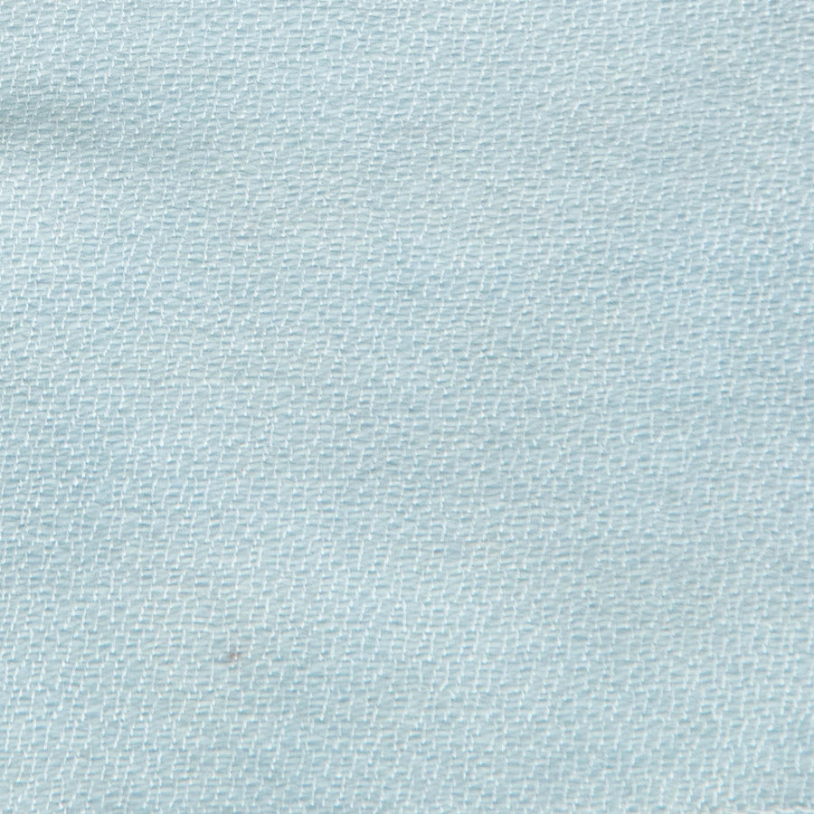 Cashmere Saia Throw No. 2 - 50x80’ / Ice Blue / Plain Hem - Ian Saude - $1,459