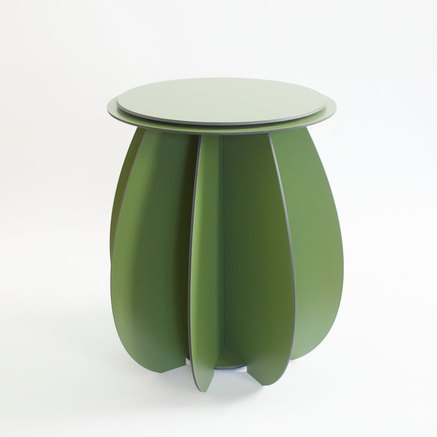 Cholla Stool - 15.7’’dia x 17.7’’h / Green - Ibride - Furniture - $395