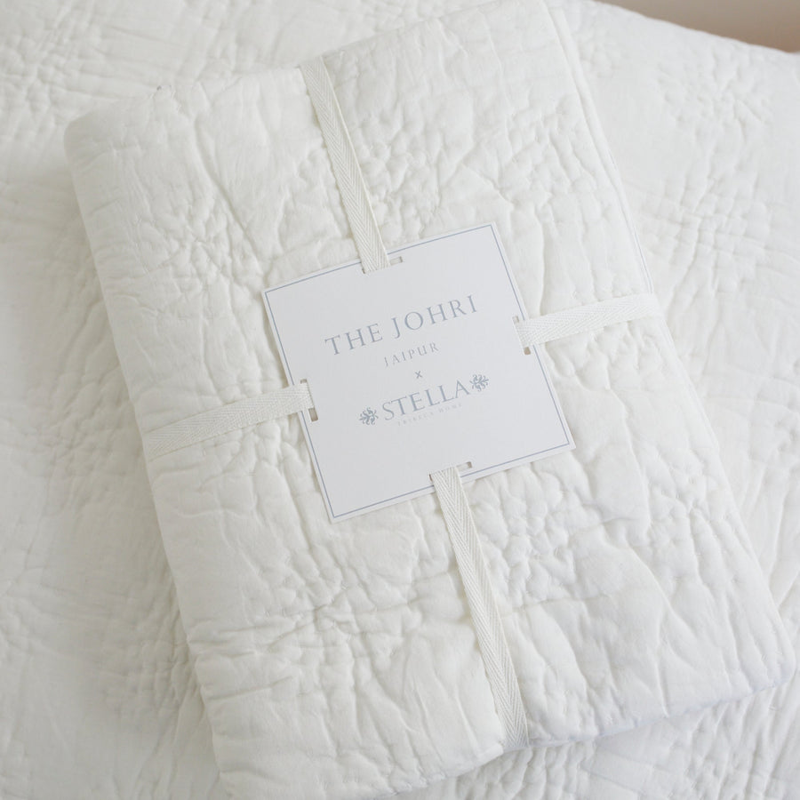 Stella Circle Quilts and Pillow Covers - The Johri + $925