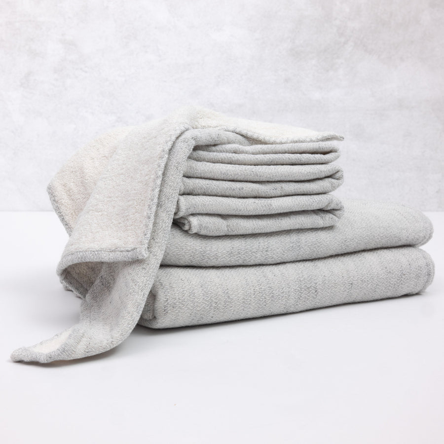 Claire Towels - Wash Cloth - 12.5” x 12.5’ / Gray - Morihata International Ltd.Co - Bath - $17