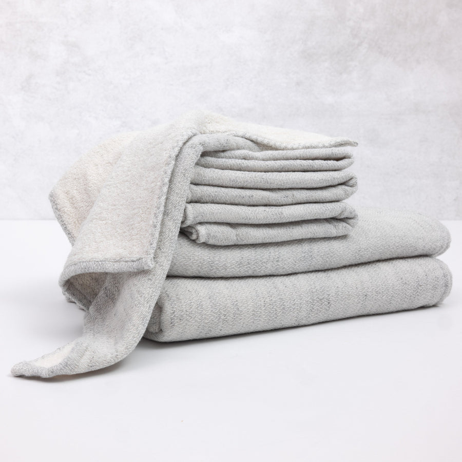 Claire Towels Wash Cloth 12.5” x 12.5’’ / Gray Morihata International Ltd. Co. Bath $18