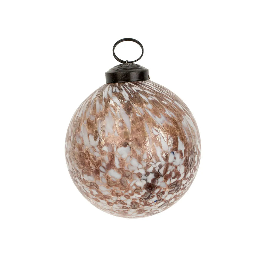 Confetti Glass Ornament - Small / Gold - Indaba Trading - Holiday - $15