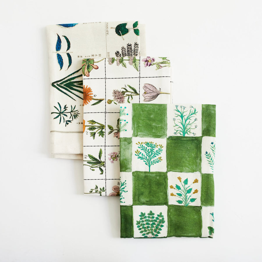 Cotton Tea Towel - Wildflowers - Roomytown Inc - Table - $20