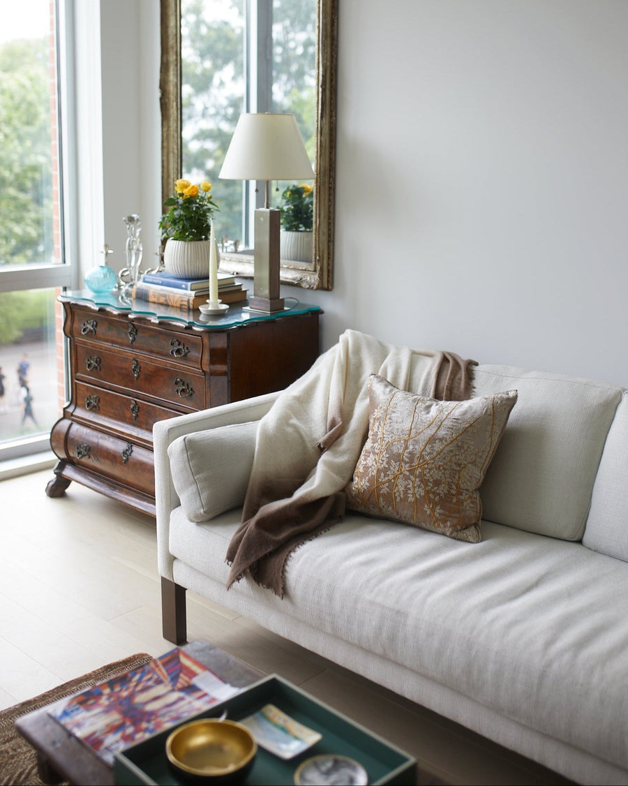 Dark Oyster Cushions - Treetops 18’’ x - Anke Drechsel - Cushion - $435