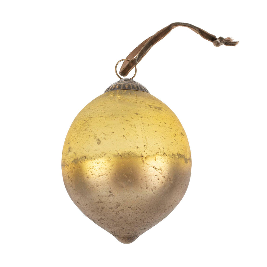 Dew Drop Bauble Ornament Chartreuse - Large - Indaba Trading - Holiday - $18