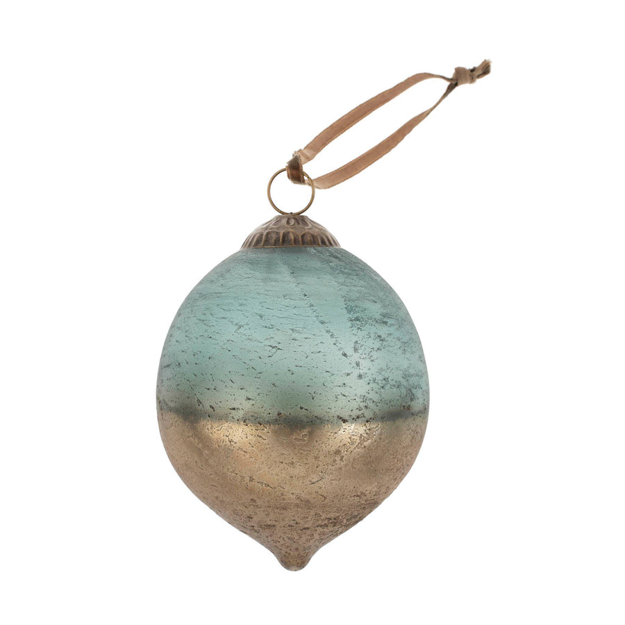 Dew Drop Bauble Ornament Teal - Indaba Trading - Holiday - $18